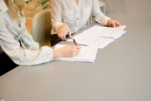 finalizing contracts