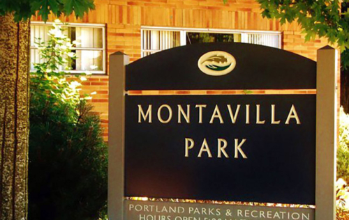 Montavilla Park Sign